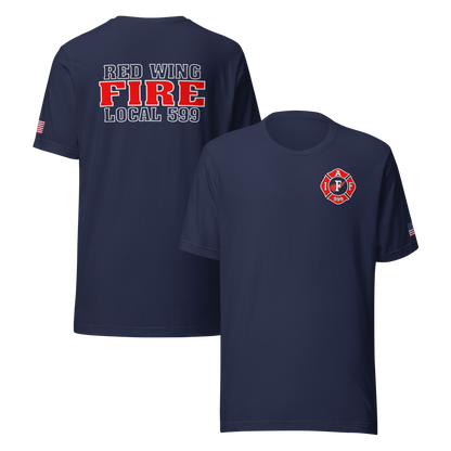 Red Wing Fire Department Solid Red "FIRE" Collection