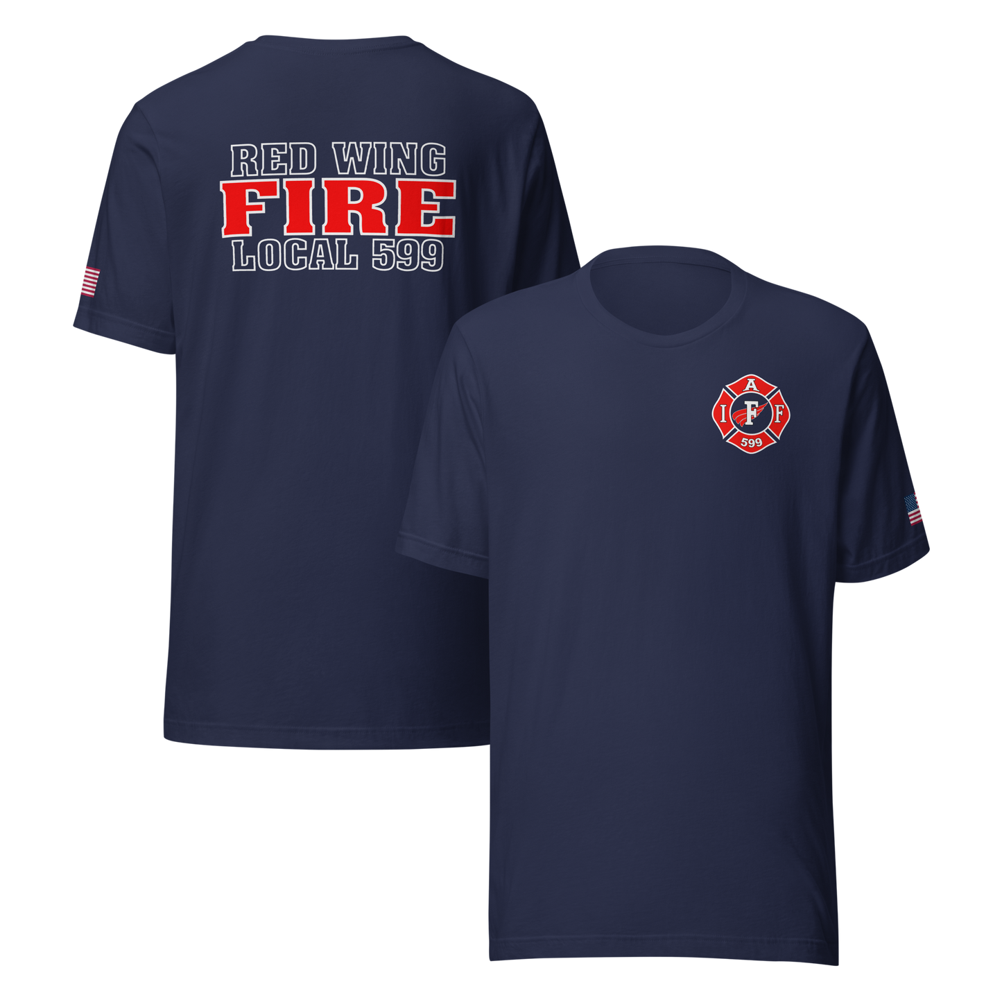 Red Wing Fire Department Solid Red "FIRE" Collection