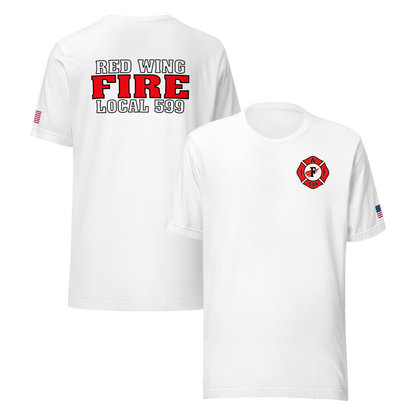 Red Wing Fire Department Solid Red "FIRE" Collection