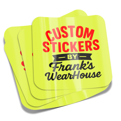 Custom Square-Cut Stickers
